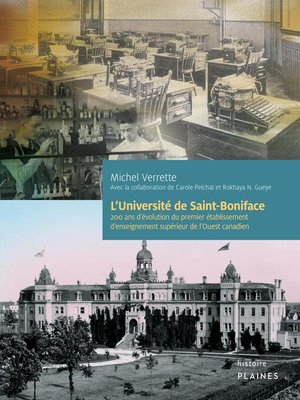cover image of L'Université de Saint-Boniface